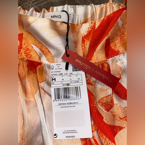 Flowy Print Dress - Picture 3 of 4